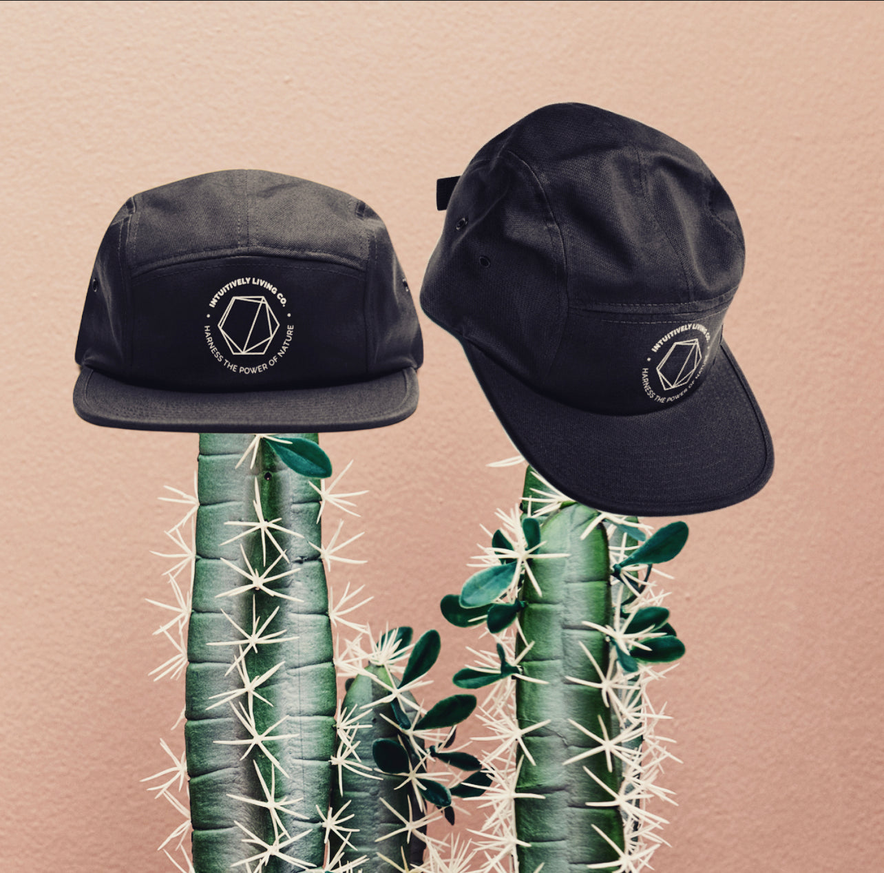Intuitively Living Co. Embroidered 5 Panel Strapback