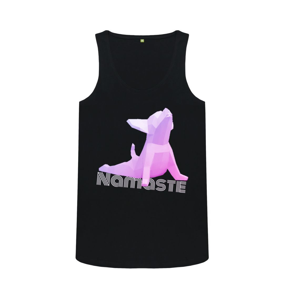 Black Women's Namaste Tank Top
